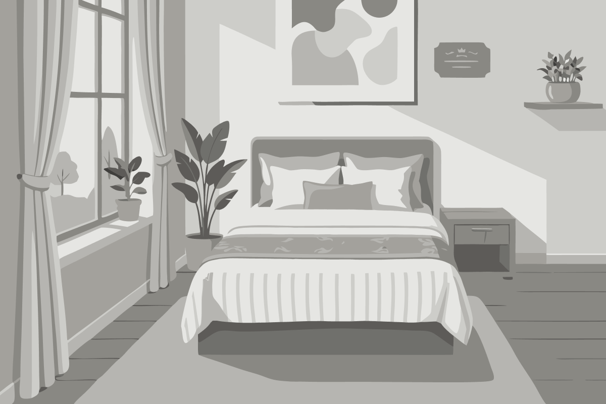 Apartamento Deluxe de 2 dormitorios con balcón